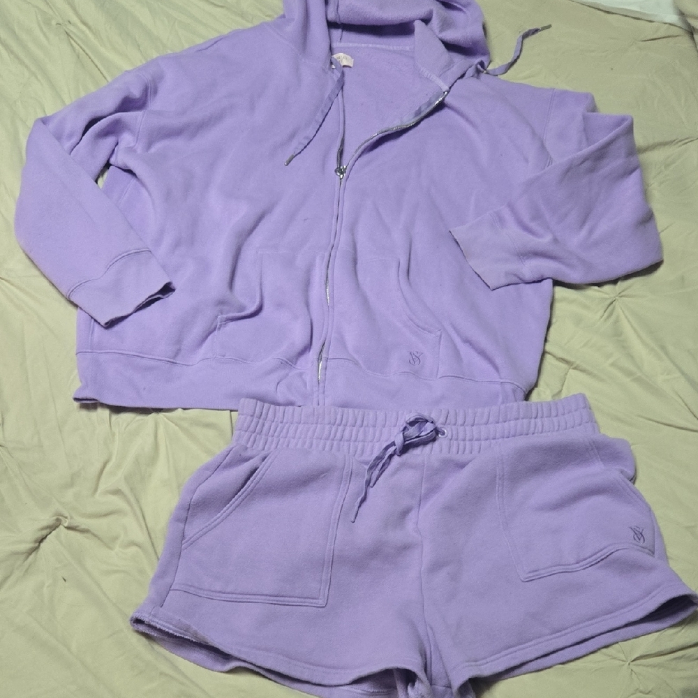 Victoria's Secret Lavender Lounge Set Xl